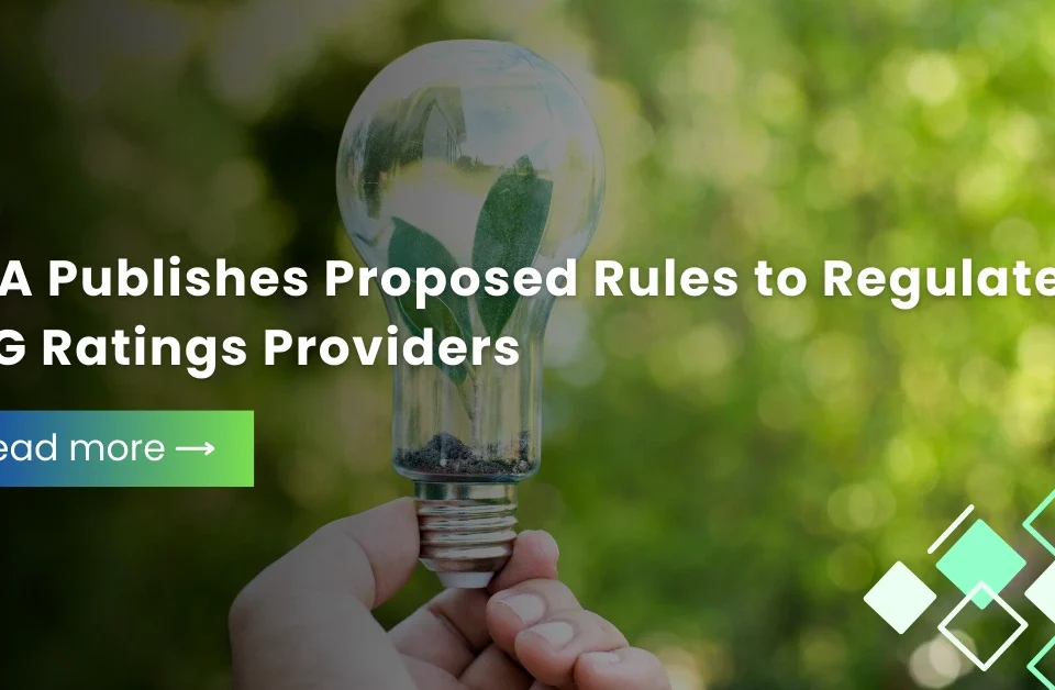 Eco-friendly concept image used for FCA ESG ratings providers regulation news