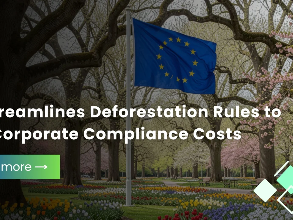 The European Commission has introduced measures to simplify its deforestation regulation (EUDR), targeting a major reduction in compliance costs for companies.
