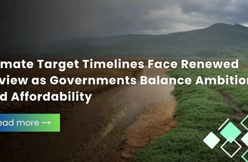 Climate Policy Timelines Are Evolving Alongside Energy and Economic Priorities