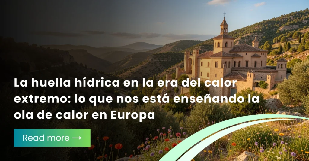 La huella hídrica en la era del calor extremo: lo que nos está enseñando la ola de calor en Europa