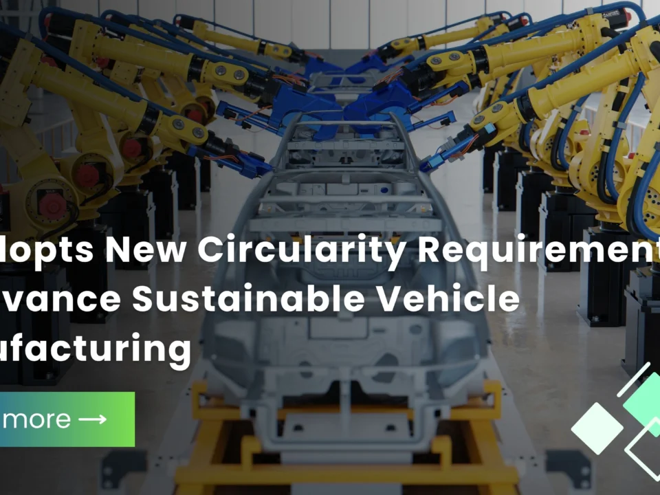 Circular Economy Continues to Shape the Future of Automotive Manufacturing