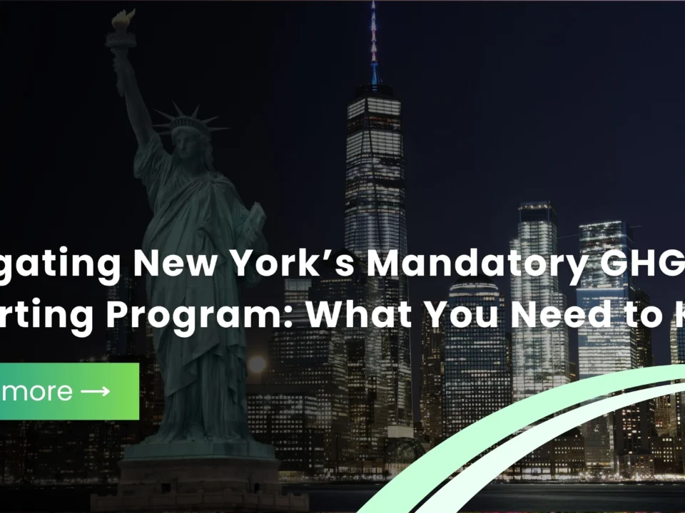 Navigating New York’s Mandatory GHG Reporting Program What You Need to Know
