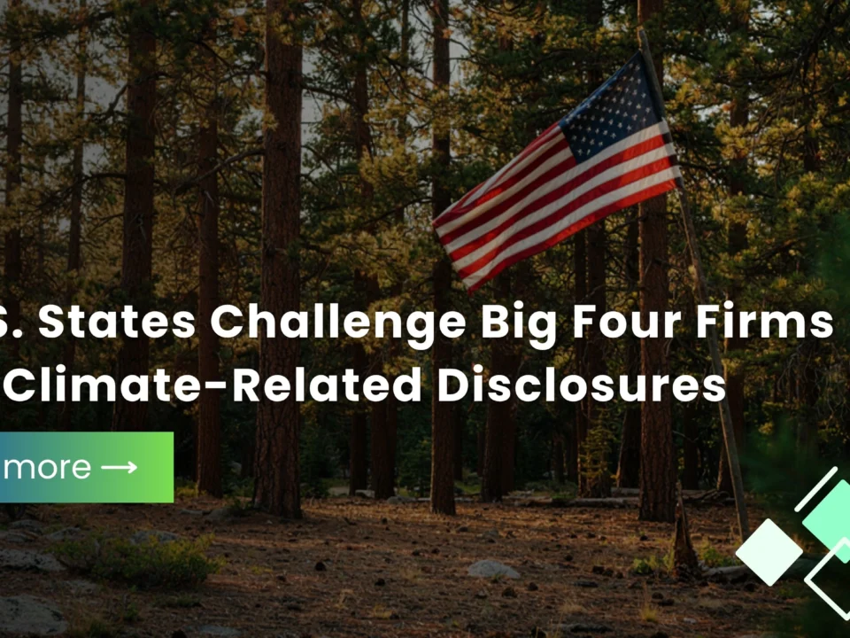 16 U.S. States Challenge Big Four Firms Over Climate-Related Disclosures