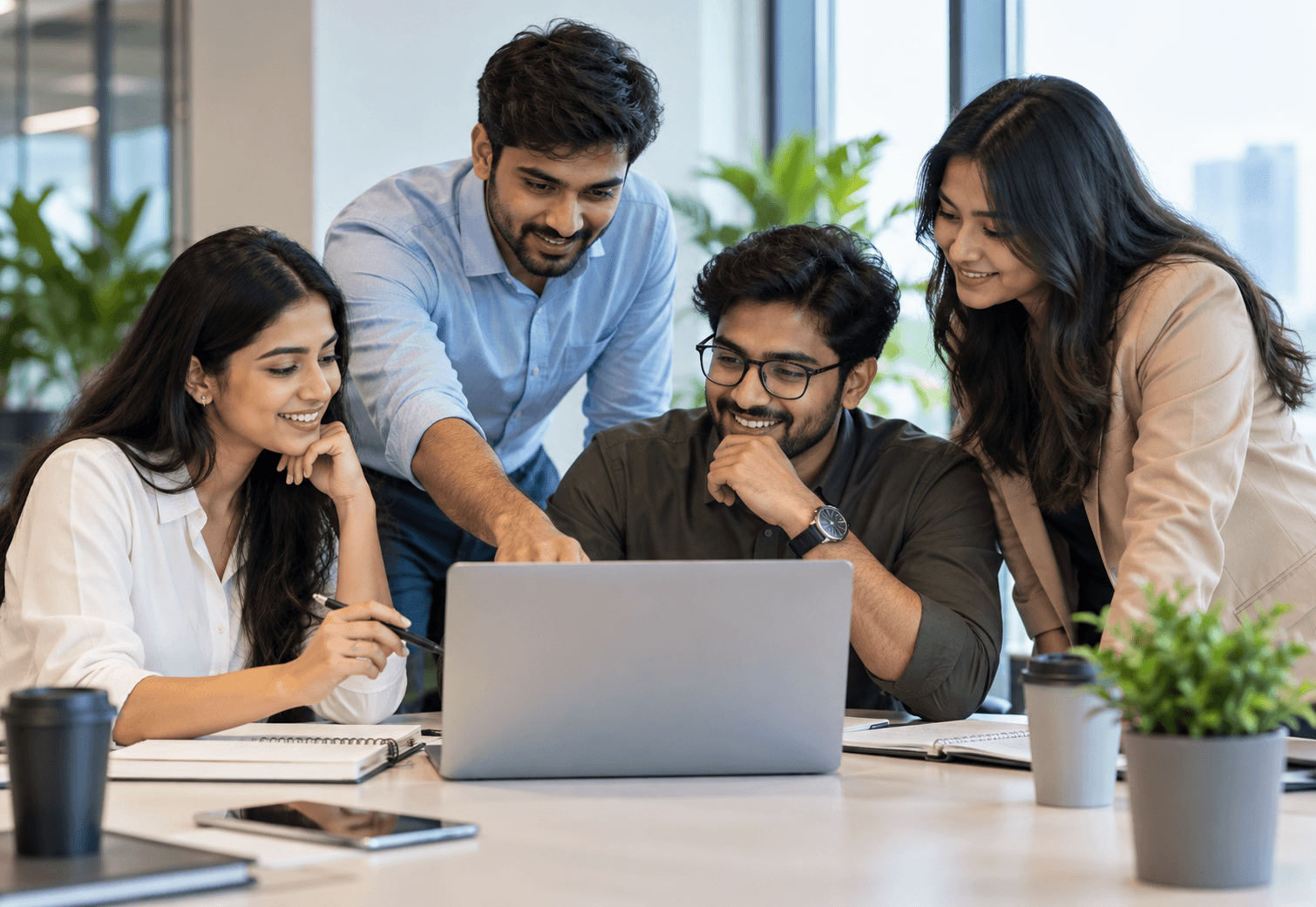 ESG professionals collaborating in a global ESG talent network
